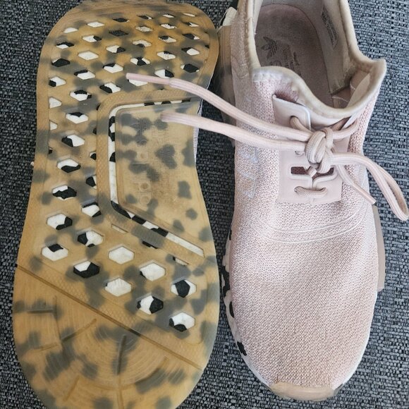 Adidas Halo Blush running shoes Workout sneakers leopard soles comfy 8.5 - Picture 5 of 8